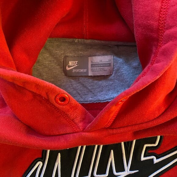 Vintage Nike Sweater XL Red Big Logo - Picture 5 of 5